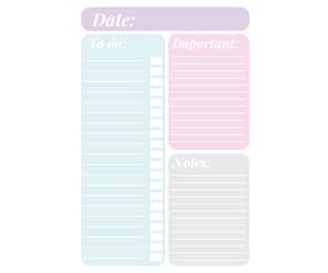 A4 To Do List Notebook: 100 Pages, Organiser, Time Management, Essential, Work, Adults, Student