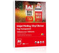 A4 Transparent Film Sticker Printable Vinyl 10 Sheets For Inkjet