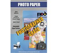A4 X 100 Sheets Of Super Premium Satin Photo Papers, Heavy Weight 280 G, Inkjet, Quick Dry, Microporous, Water Resistant -21-100
