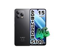 A40 4Go+8Go RAM 256Go ROM 6.88" HD+ 5100mAh Android 15 Smartphone 4G Double SIM NOIR