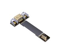 A4T-C2L FPV FFC -Compatible-V2.0 Type A Vers C Câble Plat D'Extension Audio/Vidéo 4K HD pour Caméra Aérienne FPV
