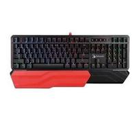 A4Tech Bloody B975, Avec fil, USB, Clavier mécanique, QWERTY, LED RGB, Noir, Rouge G