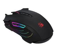A4Tech Bloody J90S Souris de Jeu - Activée à 4 cœurs - RVB Personnalisable - 8 000 CPI / 150IPS - 6 Modes de Sniper - 2 Boutons de tir supplémentaires - Axe X/Y réglable - Bottes en métal X'Glide