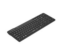 A4tech FBX51C Clavier sans fil Bluetooth et 2,4 G - Compact, ergonomique, commutation multi-appareils, rechargeable, nano-récepteur, compatible avec Windows, Mac, iOS, Android