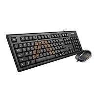 A4Tech filaire Naturel _ une mise Comfortkey Destop Combo Krs-8572