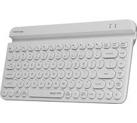 A4tech Fstyler FBK30 clavier sans fil, Bluetooth, 2.4G, support téléphone, cyrillique, blanc