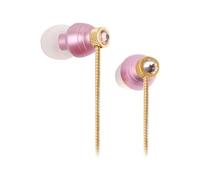 A4tech G-Cube Crystal Beats IB-990P - Écouteurs - intra-auriculaire - filaire - jack 3,5mm - Rose vintage