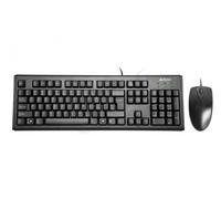 A4tech KM-72620D - Ensemble clavier et souris - USB - États-Unis - noir - clavier - optique A4tech