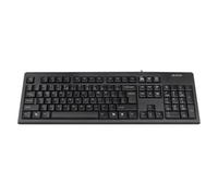 A4Tech KR-83 clavier Maison PS/2 Turc Noir