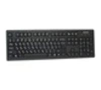 A4Tech KR-85 Clavier USB QWERTY Anglais américain Noir