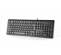 A4Tech KR-92 Clavier américain câblé noir (A4TKLA46007)