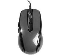 V-Track N-708X - Souris - droitiers et gauchers - optique - 6 boutons - filaire - USB - gris