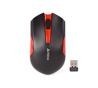 A4Tech Wireless Mouse V-TRACK G3-200N-1 Black+Red WRLS
