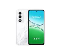 OPPO Smartphone A5 6,67" HD+ 50 MP 6000 mAh Double SIM 128 Go Blanc brumeux