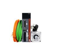 A5 200W 400W 600W 750W 1000W AC Servo Driver Motor Kit 220V 3000RPM IP65 AC Servo Motor with Driver for CNC Machine(600W absolute 17)