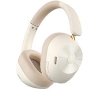 A5 Casque Bluetooth Sans Fil Réduction Active Du Bruit Jusqu¿À 98%, 75 Heures D¿Autonomie, Casque Over Ear,Casque Audio Ldac Hi-Res, Casque Sans Fil Ajustement Confortable, Bluetooth 5.4 Blanc
