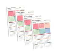 A5 Daily Planner Pad No Fixed Date (50 Pages)，4 PC