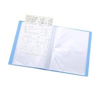A5 Display Book Presentation Folders with 60 Clear Pockets 8.86x6.5 inch Plastic Project Folder Display Folder for Artwork, Document, Photo