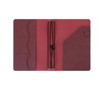 A5 Notebook Cover, Vintage PU Leather Journal Sleeve, Planner Sleeves,
