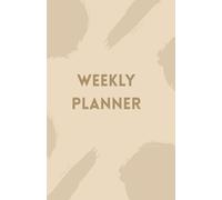 A5 WEEKLY PLANNER, 52 WEEK PLANNER, NOTE PAD, NOTEBOOK, DAILY LIFE PLANNER TRACKER FOR DAILY BUSY WORK LIFE, UNIVERSITY PLANNER