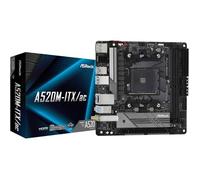 A520M-ITX/AC Carte Mère Mini ITX AMD AM4 Ryzen 3000/4000, DDR4, WiFi AC, Format Compact