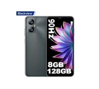Blackview A52Pro Téléphone Portable Pas Cher(8Go+128Go/TF-1To, 6.52 HD+,13MP+5MP, 5180mAh) Android 13 4G Dual SIM Face ID - Noir Noir