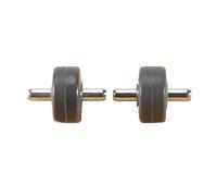 A52Z 1 Paire De Roues De Rechange For Tête De Rouleau Souple, Compatible Avec Les Aspirateurs Shark NV350 NV351 NV355 NV356E NV500 NV501