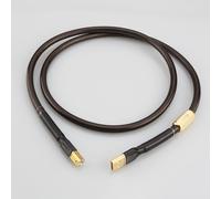 A56 posrebrzany kabel USB 7N OFC cyfrowy kabel USB kabel USB Hifi wysokiej jako?ci typ A do typu B kabel danych Hifi do DAC