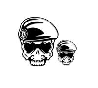 #A5775 Lot d'autocollants Légion étrangère 1 x 20 cm 1 x 10 cm