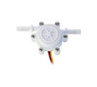 A5YD compteur d'eau Compact 0,2-8l/min, débitmètre, contrôle de l'eau, 1/4 ", bricolage for Machine à café(A5YD7HH1502541-E)