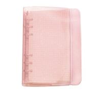 A6 / A5, 6 Löcher, farbig,Läufer Ringordner, Ordner für lose Blätter, Notizbuch, Nachfüllpackung, Bürobedarf, Ordner(Cameo Pink,A5 Mini Set)