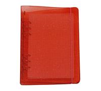 A6 / A5, 6 Löcher, farbig,Läufer Ringordner, Ordner für lose Blätter, Notizbuch, Nachfüllpackung, Bürobedarf, Ordner(Hibiscus,A5 Mini Set)