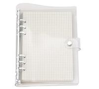A6/A5 6 trous, PVC coloré Calendriers, Agendas et Organiseur, scarnet à feuillets mobiles (Snow White, A5 mini set)