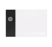 A6 LED Light Box, LED Tracing Light Pad, LED Light Board, A6 Light Board Artcraft Tracing Light Box pour Stencil Tattoo Animation Diamond Painting, LED Drawing Copy Board Light