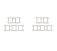 A61I 10 Pièces Chiffons De Vadrouille En Microfibre Nettoyables Et Réutilisables, Compatibles For Ecovacs, Compatibles For WINBOT, Robot De Nettoyage De Vitres W1 W1Pro