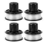 A6226 Bobine de fil pour Black et Decker GL360 / GL310 / GL250 / GL360SB Coupe Bordure, Bobine de fil Rechange pour Black and Decker a6226 gl360 débroussailleuse sans fil 1,6 mm 6,0 m (4pcs)
