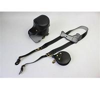 A6500 pour appareils portables, Zakao FullBody Bottom Ouverture Version de protection véritable Cuir Camera Case Sac pour Sony A6500 16-70 mm Objectif avec bandoulière et mini sac