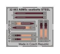 Maquette Eduard A6m5c Seatbelts Steel For Hasegawa - 1:32e - Accessories