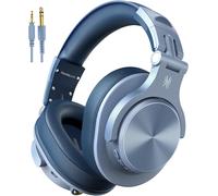 A70 Casque Bluetooth Over Ear, Casque Filaire Et Sans Fil, Casque Stéréo Avec Microphone, 72 Heures De Lecture, Cvc 8.0, Jack 3,5 Et 6,35 Mm, Pliable/Pour Dj/Guitare/Téléphone Portable/Pc
