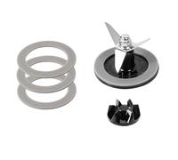 A74X Pièces De Rechange Ensemble De Lame De Mélangeur Avec 3 Joints Pièces Compatibles For Cuisinart, CBT-500, SB5600, CB600 Ensemble De Lame Multifonctionnel