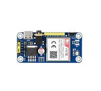 A7670E LTE Cat-1 Hat for Raspberry Pi, Multi Band Support, 2G GSM/GPRS, Enabling LTE Cat-1 / 2G Communication & LBS Positioning