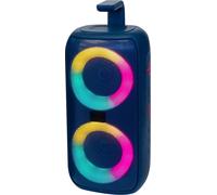 A85RGB Haut-parleur portable léger pour l'extérieur, haut-parleur portable à carte, double cornet, danse carrée, radio, bleu
