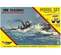 A86 German Torpedoboot (model Set) - 1:350e - Mirage Hobby