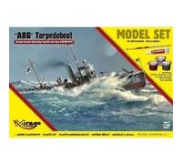 A86 German Torpedoboot (model Set) - 1:350e -