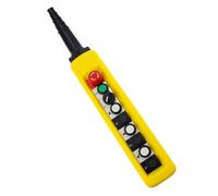 A8713 8913 9 bits palan électrique bouton de levage interrupteur de commande simple/double vitesse grue entraînement télécommande poignée étanche(Double Speed 8913)