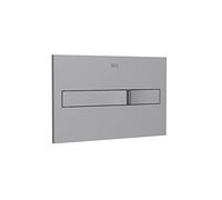 Pl2 one plaque de commande double chasse chromé mat - ROCA A890196002