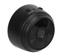 A9 Home Mini Caméra avec Coque Arrière Magnétique, Caméra de sécurité Domestique 1080p HD 2 Voies, Vision Nocturne Infrarouge étanche sans Fil pour Bureau à Domicile, Cour (Noir)