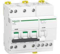 Schneider Electric Disjoncteur RCBO A9 iCV40N 3PN C 32A 30mA AC