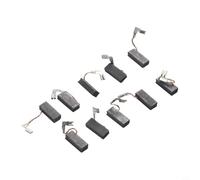A96 Lot de 10 balais de charbon de rechange pour marteau perforateur Bosch GBH2-20 GBH2-22 GBH2-23 GBH2-24 GBH2-26 GBH2-28 GBH3-28DRE 19 mm x 8 mm x 5 mm Noir