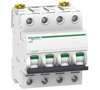 A9f74404 Schneider Ic60n Disjoncteur Tétrapolaire Schneider 4a - 4p - Courbe C - 50ka - à Vis